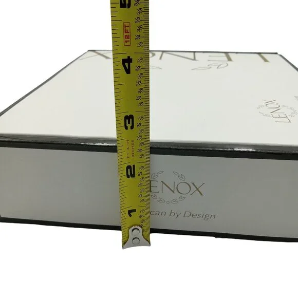 Lenox Haunted Village Four-Piece Place Set Dessert Plate Set 8” - Picture 14 of 16